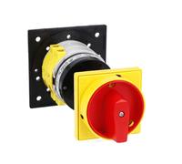 Lovato elettrico 7 GN6392O98 Rotary Cam switch, gn Series, o88-o98-o99 version, Rear Mount, door-coupling e lucchetto sistema, interruttore on/off, four-pole schema wafer, 2, 92, 63 Amp