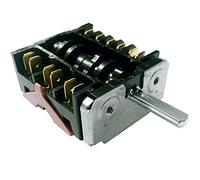COMMUTATORE per FORNO Pos.4+OFF (0) - EGO 46.25866.521 (4625866521) CANDY 41003026/42814656 / EX 41028631