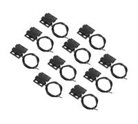 Commutatore Reed magnetici 10 Pacco NC Cablato Superficie Montato Nero