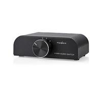 Commutatore rotativo di ingressi audio segnale RCA 4 ingressi 1 uscita