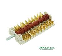 COMMUTATORE SELETTORE 7+OFF PER FORNO ARISTON INDESIT C00196057 ORIGINALE