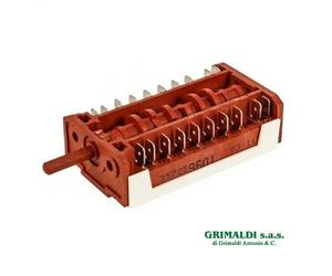COMMUTATORE SELETTORE 9+OFF PER FORNO REX ELECTROLUX 3570596019 ORIGINALE