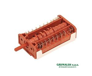 COMMUTATORE SELETTORE FUNZIONI 6+OFF FORNO REX ELECTROLUX 3570646012 ORIGINALE