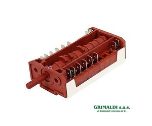 COMMUTATORE SELETTORE POSIZIONI 6+0 FORNO REX ELECTROLUX 3570599013 ORIGINALE
