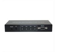 Commutatore splitter 3G-SDI/HD-SDI 4in 2out 4x2 SDI Distributore con telecomando RS232 Controllo centrale SPINA UE