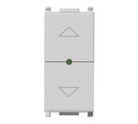 Commutatore tapparelle Quid Vimar Plana silver 14196.SL