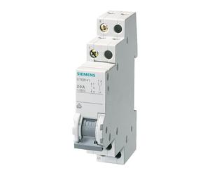 Commutatore unipolare Siemens 1P 20A 1-0-2 1 modulo 5TE8141