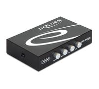 Commutatore USB DeLOCK 4 ingressi USB 2.0 cablato