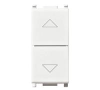 Commutatore Vimar Plana 2 Tasti per Tapparelle e Luci, SKU 14060, Design Moderno