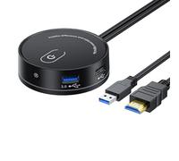 Commutazione da tavolino esterna del controllo di potere con USB e 3.5mm uditivo facoltativo per accesso facile