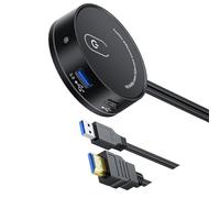 Commutazione desktop esterna del controllo di potere con USB e 3.5mm uditivo facoltativo per un facile accesso