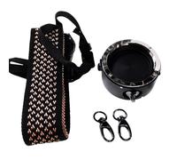 Commutazione rapida Pinne Obiettivo Doppie Staffe di Montaggio Obiettivo Per Fotocamere Obiettivo Regolabile In Alluminio Rapido