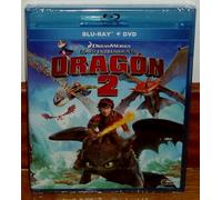 Como a Tu Dragon 2 Combo Blu-Ray + DVD Nuovo Sigillato (Senza Aprire) R2