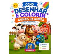 COMO DESENHAR E COLORIR ANIMAIS DA QUINTA