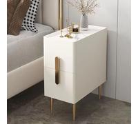 Comò moderno in legno massello, elegante cassettiera stretta con top rock, elegante armadio per camera da letto e studio, perfetto per corridoio C, 25 x 40 x 46 cm