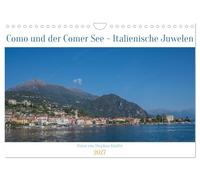 Como und der Comer See (Wandkalender 2027 DIN A4 quer), CALVENDO Monatskalender: Wunderschöne oberitalienische Seen