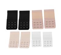 Comoda Cinghia di Estensione del Reggiseno da Donna, Set di 8, Fascia Elastica di Estensione del Reggiseno, Tappi di Regolazione a 3 File, Estensori in Vari Colori Perfetta