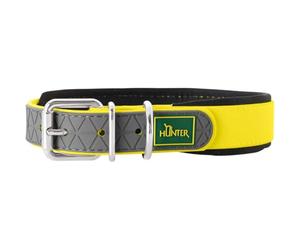 Comoda Collana con Cacciatore con Neoprene Morbido, 40 cm, Colore Giallo al Neon