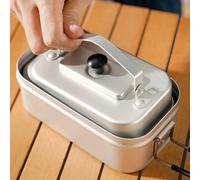 Comoda combinazione bollitore d'acqua scatola pranzo campeggio per pesca e picni