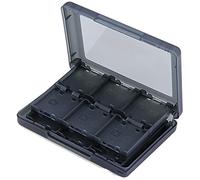 Comoda e pratica scatola 28 in 1 per carte da gioco, adatta per NDS, NDSI, NDSILL, 2DS, 3DS, 3DSLL/XL (grigio scuro) e pratica