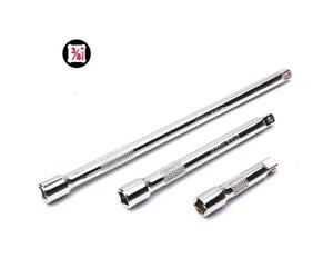 Comoda installazione 3 pz set barre di estensione per strumento presa a cricchet
