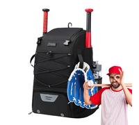 Comoda organizzazione: riponi facilmente tutta la tua attrezzatura da baseball nella nostra spaziosa borsa, completa di vari scomparti per guanti, mazze, attrezzatura da softball, bottiglie d'acqua e