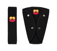 Comoda protezione per le spalle per seggiolini auto per bambini design resistente allo sfregamento lavabile per bambini copertura della cintura imbottitura per sedili per neonati