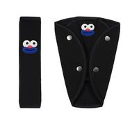 Comoda protezione per le spalle per seggiolini auto per bambini design resistente allo sfregamento lavabile per bambini copertura della cintura imbottitura per sedili per neonati