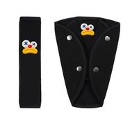 Comoda protezione per le spalle per seggiolini auto per bambini design resistente allo sfregamento lavabile per bambini copertura della cintura imbottitura per sedili per neonati