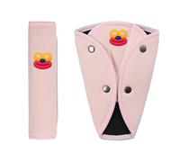 Comoda protezione per le spalle per seggiolini auto per bambini design resistente allo sfregamento lavabile per bambini copertura della cintura imbottitura per sedili per neonati