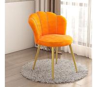 Comoda sedia da toeletta con schienale, sgabello da trucco per camera da letto, soggiorno, spogliatoio, design elegante ed ergonomico per un maggiore comfort e supporto