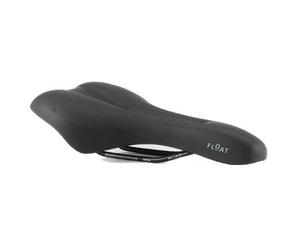 Comoda sella da bicicletta Float Athletic Sella Royal con canale ( Nero )