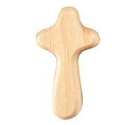 Comoda tasca in legno con palmo per un facile viaggio, per bambini e adulti religiosi