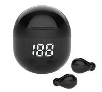 Comode cuffie wireless - ABS BT5.3 | Auricolari wireless portatili per fitness Batteria a lunga durata Auricolare leggero | Tappo auricolare stereo bilaterale con cancellazione del rumore nell'orecchi