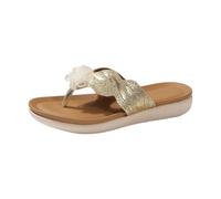 Comode infradito da donna con cinturino da spiaggia infradito da donna Hollow casual clip toe pantofole sandali per interni ed esterni vacanze estive vocazione, Oro, 39 EU