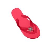 Comode infradito da donna per tutto il giorno, morbide, elastiche, in gomma naturale, antiscivolo, impermeabili, pantofole estive per tutti i giorni, 025, 38 EU
