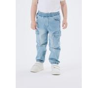 Comode Jeans larghe con tasche per ragazzi in denim elasticizzato Pants Skater N
