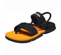 Comode Pantofole Alluce Valgo, Sandali Estivi da Uomo Antiscivolo con Cinturino Incrociato Regolabile E Supporto Plantare per Correttore Dell'alluce Valgo, Infradito Casual Correttore(Yellow,42 EU)