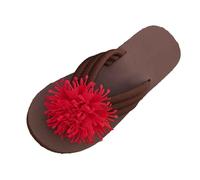 Comode pantofole da donna per il tempo libero nella vita di tutti i giorni e la spiaggia all'aperto. Infradito casual, ideali per l'estate. Coppia versatile perfetta con pantaloni da spiaggia o jeans