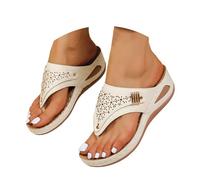 Comode pantofole per la casa con morbida suola interna in EVA Lleece, ideali come calzature da interno per un supporto che dura tutto il giorno. Pantofole accoglienti perfette anche per la (White, 43)