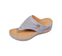 Comode Pantofole per la casa con Morbida Suola Interna in Eva Lleece, Ideali Come Calzature da Interno per Un Supporto Che Dura Tutto Il Giorno. Pantofole accoglienti perfette Anche per la (Blue, 40)