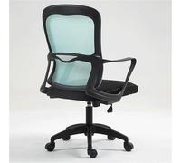 Comode sedie da computer, sedia da gioco ergonomica in rete con altezza regolabile, reclinazione a 35°, ideale per studio, lavoro e vita dirigenziale, blu