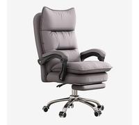 Comode sedie per computer, ergonomiche, per ufficio domestico, alte e grandi, con ruote, braccioli, scrivania regolabile in altezza per adulti, schienale spesso, per giochi al computer