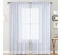 Comode Tende in Garza per Soggiorno Decorazione Cucina 100x130cm