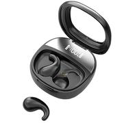 Comodi auricolari per dormire lateralmente per chi dorme di lato (nero | Innovation Sleep Mode, auricolari invisibili, design non-in-ear focalizzato sulla salute del canale uditivo