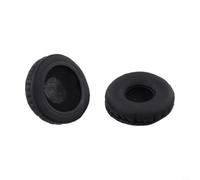 Comodi cuscinetti di ricambio da 60 mm per il piacere della musica (50 mm) | Nucleo in schiuma morbida, diametro 50 mm, design nero, facile sostituzione, vestibilità comoda