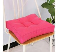 Comodi cuscini per sedie da giardino spessi 8 cm, set da 6, 40 x 40 cm, perfetti per uso interno ed esterno in cucina, sala da pranzo, patio o giardino.