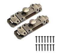 Comodi E Robusti Bulloni Per Porte In Lega Da 3 Pollici Zines Senza Necessità Fori Adatti A Più Tipi Bulloni Accessori La Casa