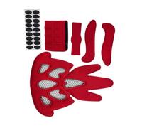 Comodi Memory Foams Fodera Sigillata Spugna Caschi Imbottitura Interna Protezioni Schiume Pad Per Bici Moto Caschi Lavabile Pad Interno