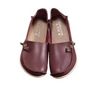 Comodi mocassini da donna, pantofole e mocassini da donna, scarpe per il tempo libero, scarpe in pelle, comode ballerine cucite a mano, scarpe a piedi nudi, eleganti e comode